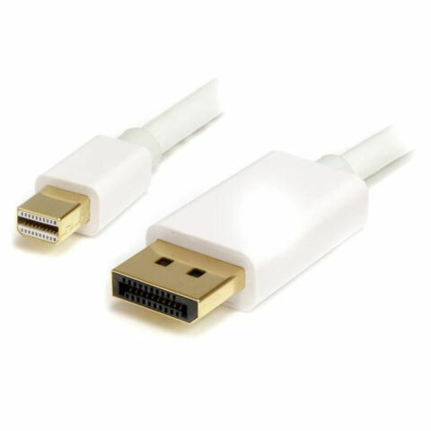 Καλώδιο DisplayPort Mini σε DisplayPort Startech MDP2DPMM2MW          (2 m) Λευκό 4K Ultra HD
