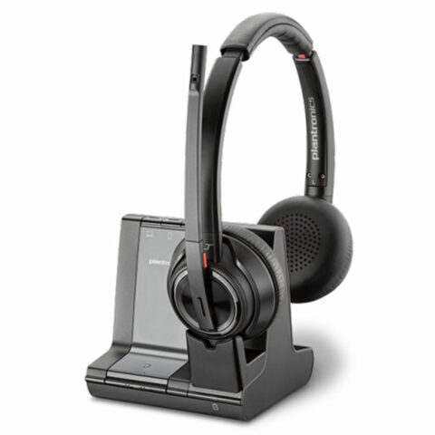 Ακουστικά με Μικρόφωνο Poly 207325-12 Μαύρο