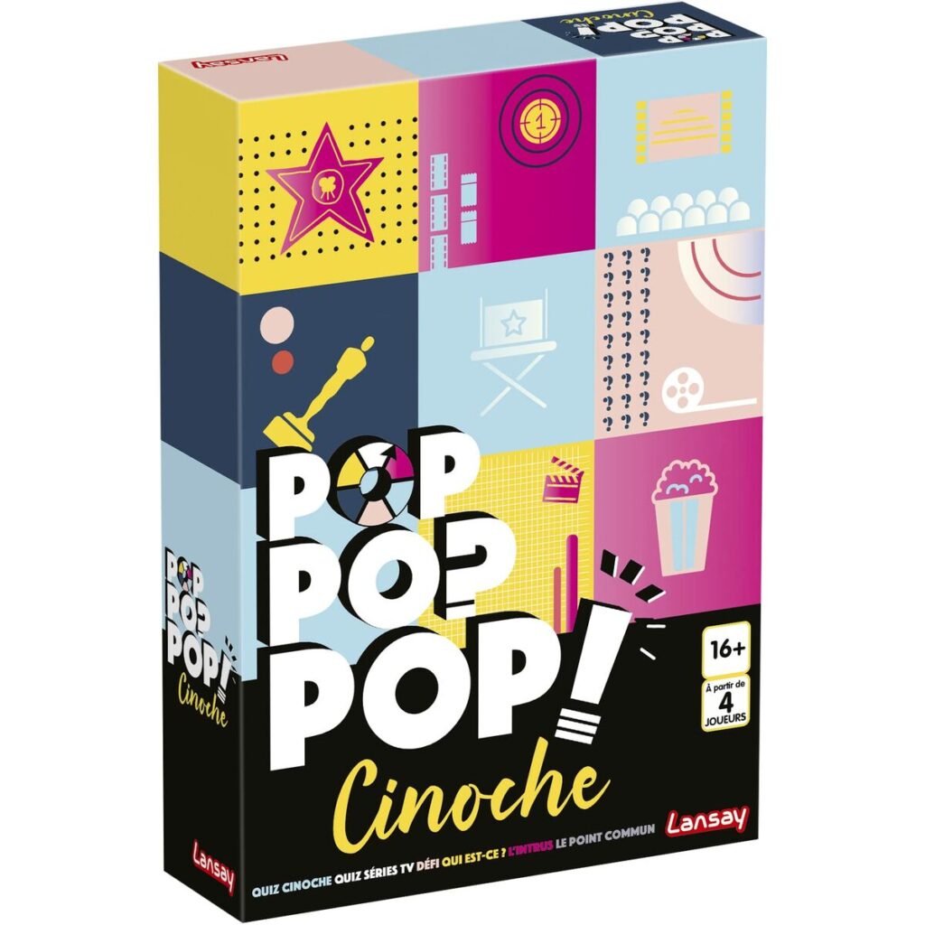 Επιτραπέζιο Παιχνίδι Lansay Pop Pop Pop - Cinoche