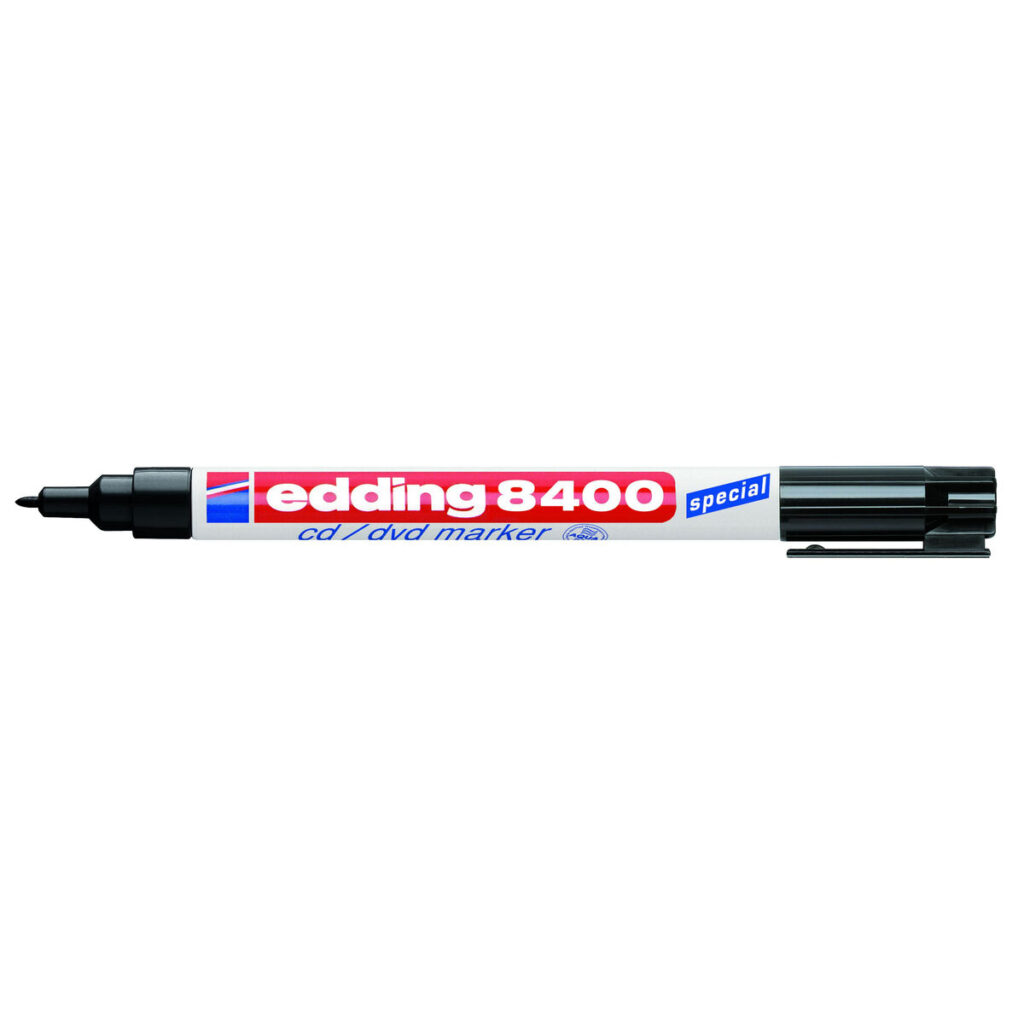 Μόνιμος δείκτης Edding e-8400 Μαύρο (x10)