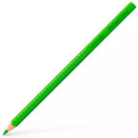 Χρωματιστά μολύβια Faber-Castell Colour Grip Πράσινο (12 Μονάδες)