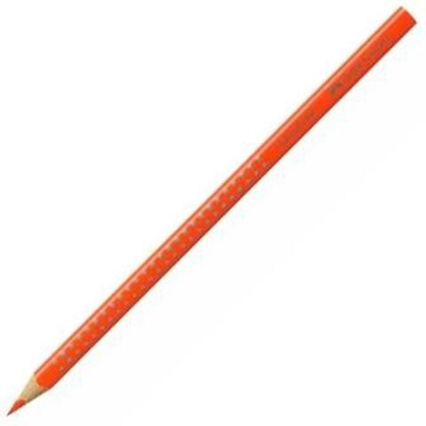 Χρωματιστά μολύβια Faber-Castell Colour Grip Σκούρο Πορτοκαλί (12 Μονάδες)