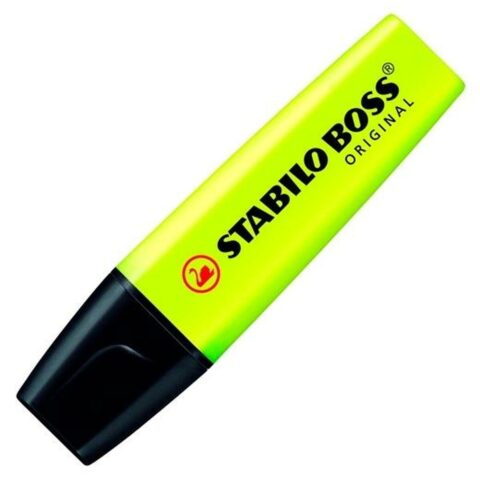 Μαρκαδόρο Stabilo Boss Κίτρινο Πολύχρωμο 10 Τεμάχια (x10)