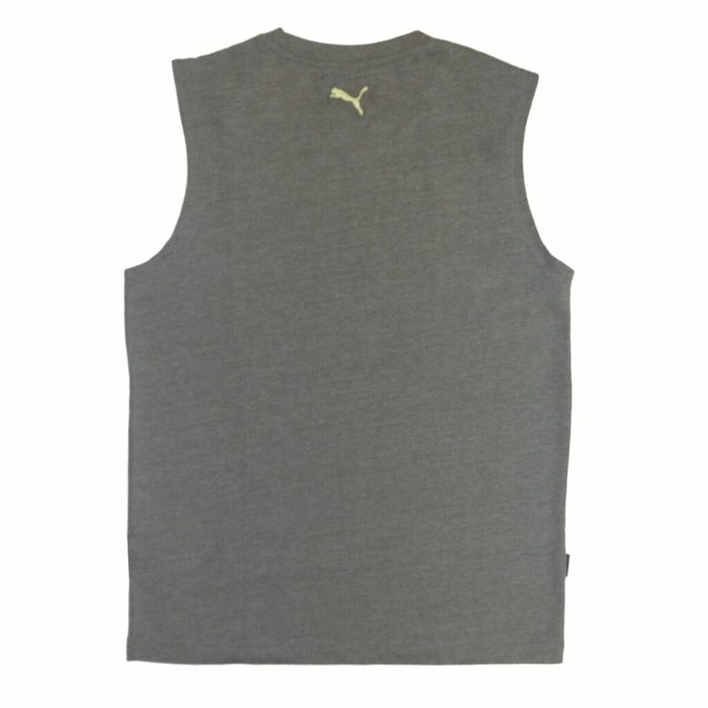 Ανδρική Μπλούζα με Κοντό Μανίκι Puma Graphic SL Tee  Σκούρο γκρίζο