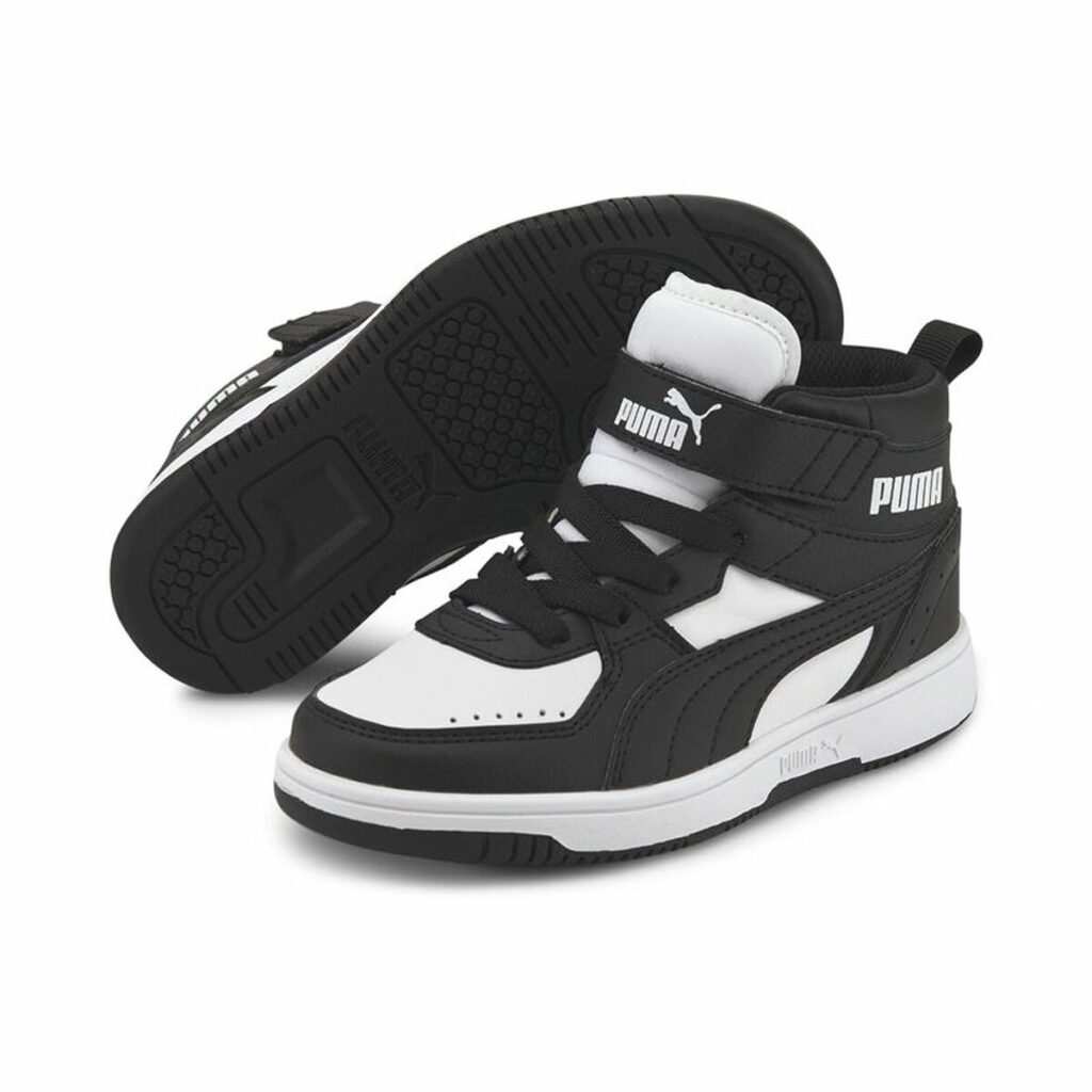Παιδικά Aθλητικά Παπούτσια Puma Rebound Joy Μαύρο Λευκό