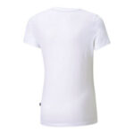 Παιδικό Μπλούζα με Κοντό Μανίκι Puma ESS Logo Tee Λευκό