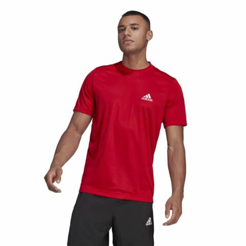 Μπλουζάκι  Aeroready Designed To Move Adidas Designed To Move Κόκκινο