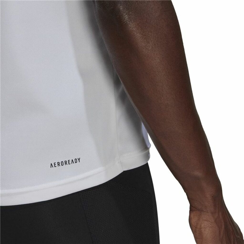 Γυναικεία Μπλούζα με Κοντό Μανίκι Adidas  Aeroready D2M Sport  Λευκό
