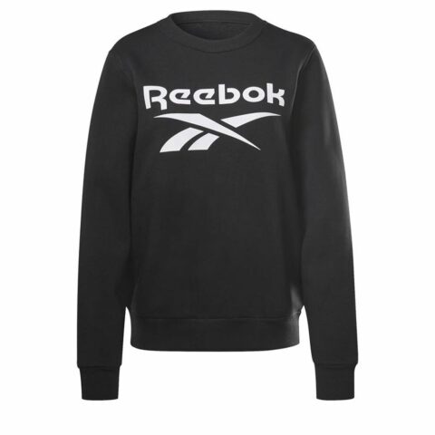 Γυναικείο χωρίς Κουκούλα Reebok identity Logo Fleece Μαύρο