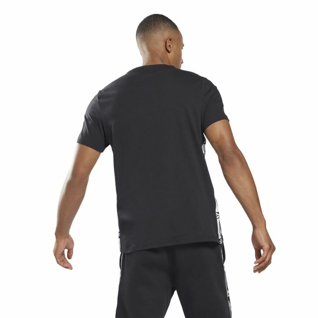 Ανδρική Μπλούζα με Κοντό Μανίκι Reebok Identity Μαύρο