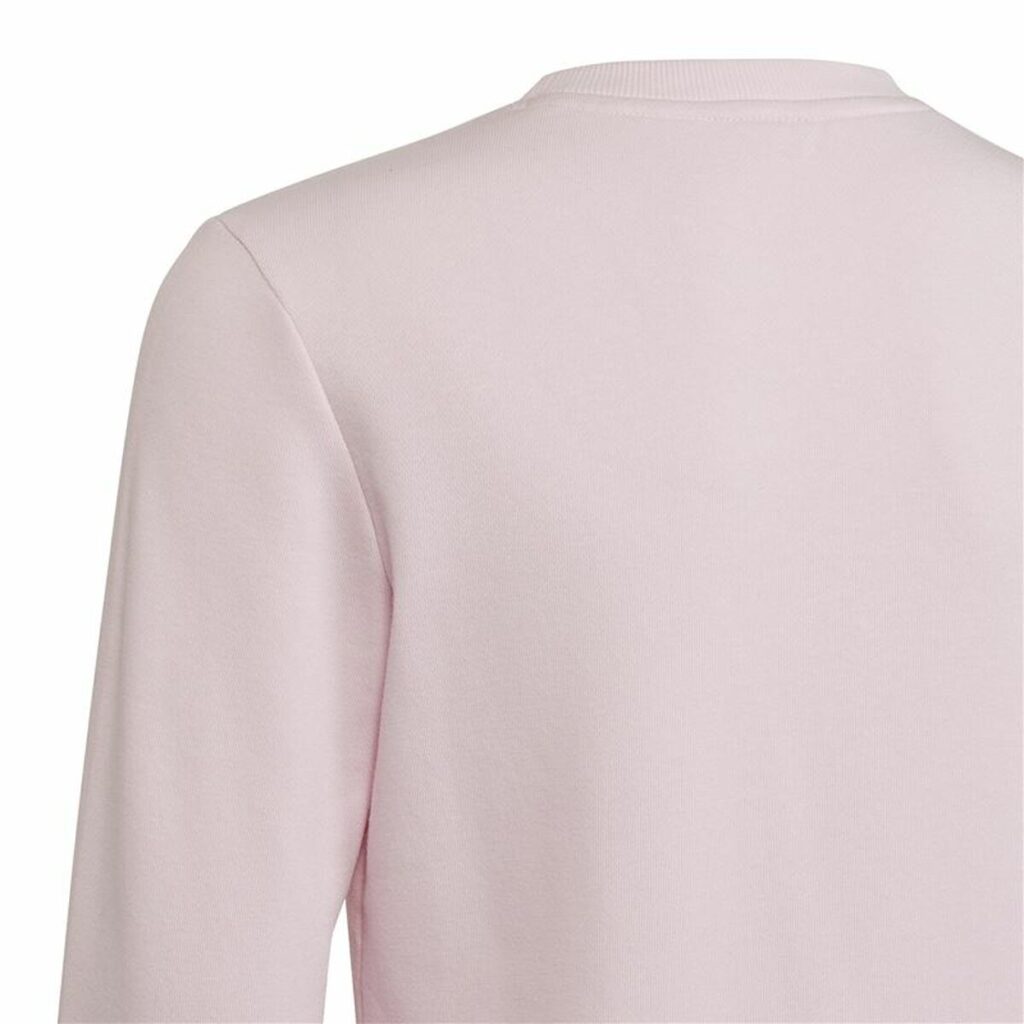 Φούτερ Χωρίς Κουκούλα για Κοριτσάκι Adidas Essentials Ανοιχτό Ροζ