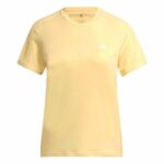 Γυναικεία Μπλούζα με Κοντό Μανίκι Adidas Run It Κίτρινο