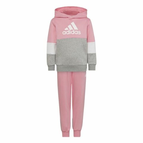 Παιδική Αθλητική Φόρμα Adidas Colourblock Ροζ