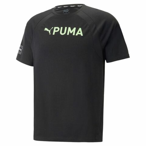 Ανδρική Μπλούζα με Κοντό Μανίκι Puma Ultrabreathe Triblend Μαύρο