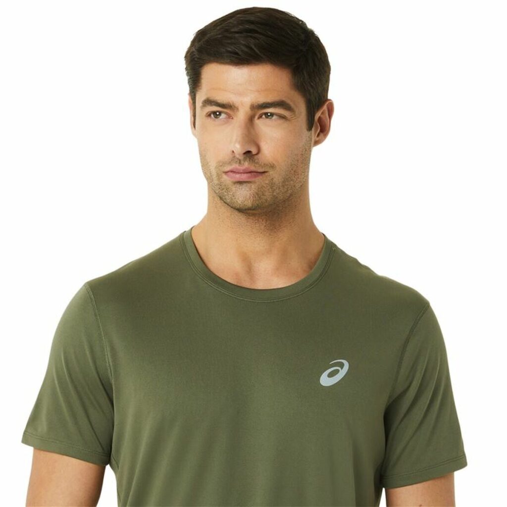 Ανδρική Μπλούζα με Κοντό Μανίκι Asics Core Ss Πράσινο