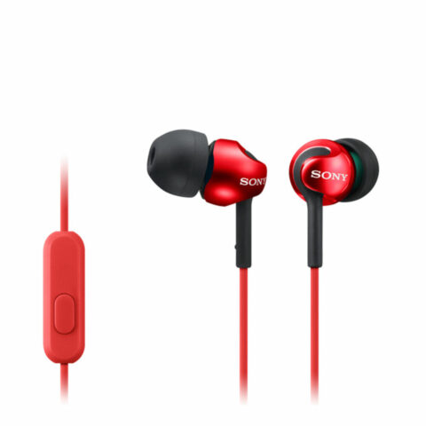 Ακουστικά με Μικρόφωνο Sony MDR-EX110AP Κόκκινο