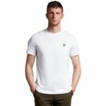Ανδρική Μπλούζα με Κοντό Μανίκι Lyle & Scott V1-Plain Λευκό