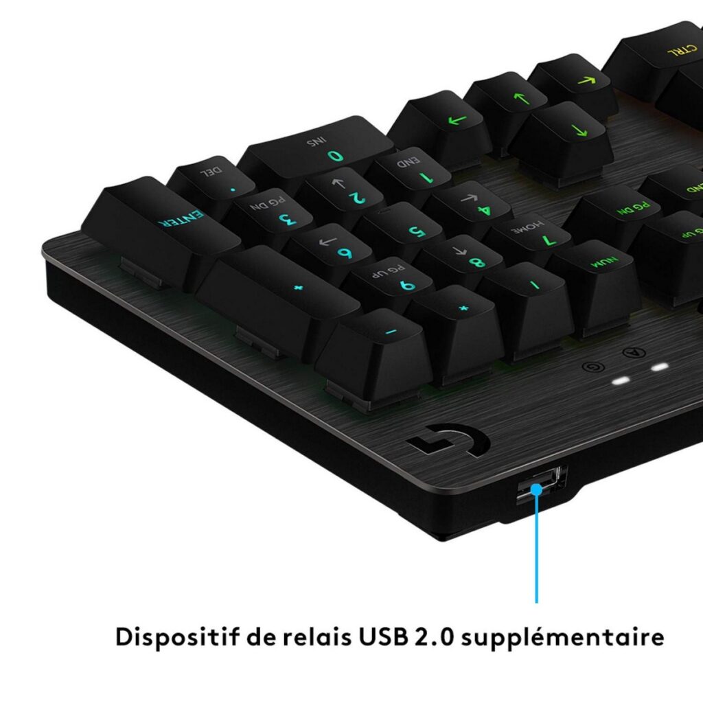 Πληκτρολόγιο Bluetooth με Bάση για Tablet Logitech G513 CARBON LIGHTSYNC RGB Mechanical Gaming Keyboard