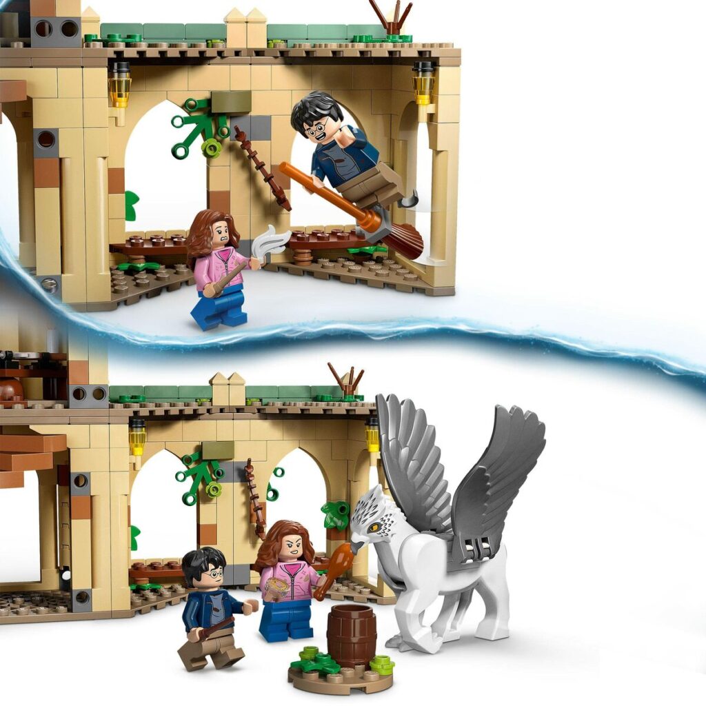 Playset Lego 76401 Harry Potter Hogwarts Courtyard: The Rescue of Sirius (345 Τεμάχια)