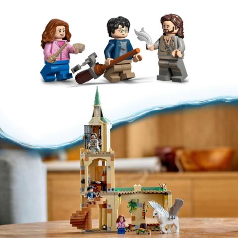 Playset Lego 76401 Harry Potter Hogwarts Courtyard: The Rescue of Sirius (345 Τεμάχια)