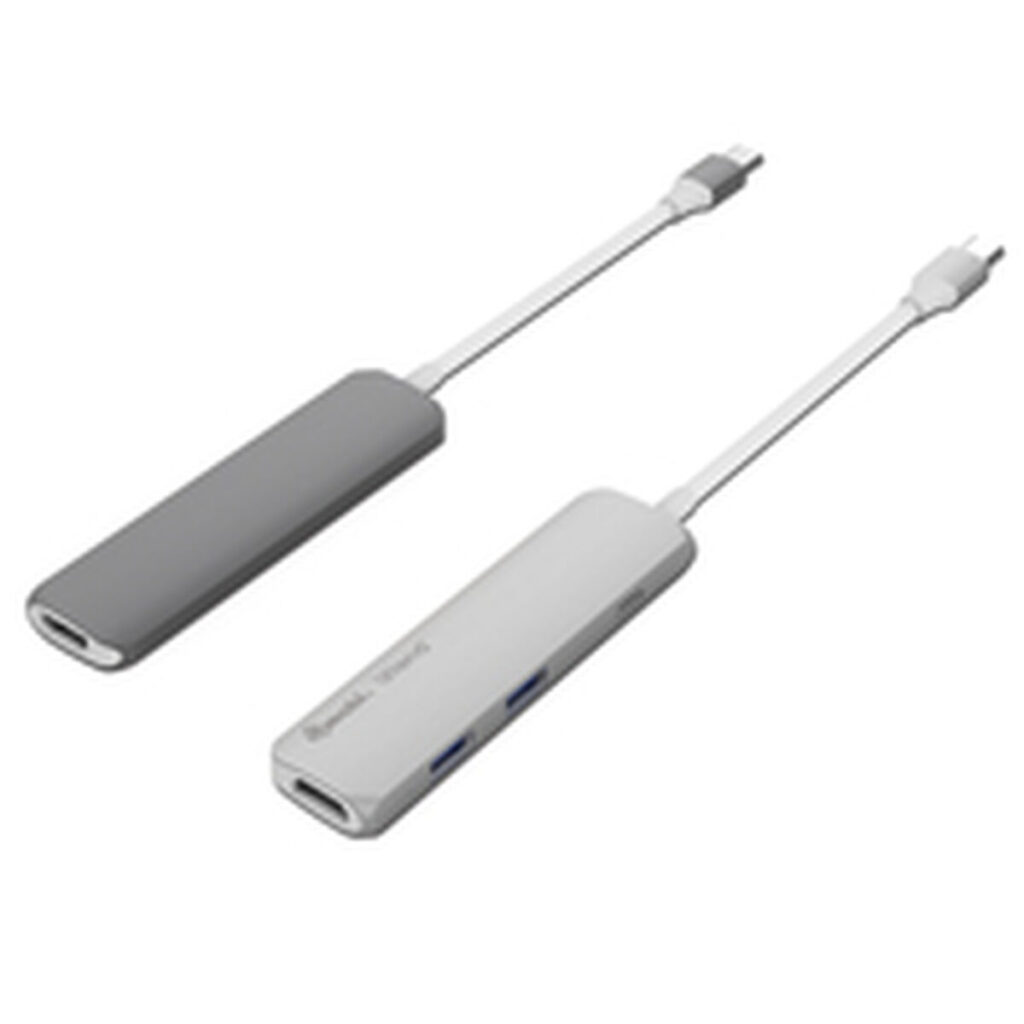 Hub USB 3 Θύρες Silver HT 17123