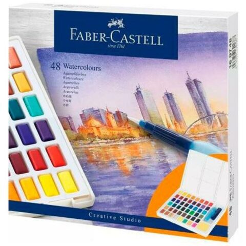 Σετ Ζωγραφικής Ακουαρέλα Faber-Castell Creative Studio (8 Μονάδες)