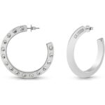 Γυναικεία Σκουλαρίκια Guess JUBE01489JWRHT-U Χάλυβας