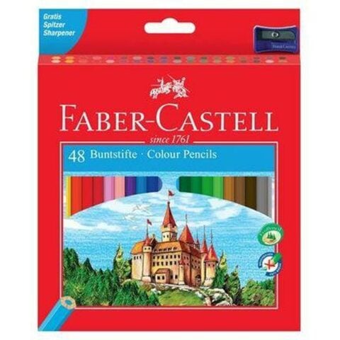 Χρωματιστά μολύβια Faber-Castell Πολύχρωμο 3 Τεμάχια