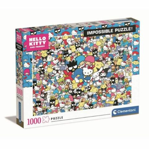 Παζλ Clementoni Hello Kitty: Impossible puzzle 1000 Τεμάχια