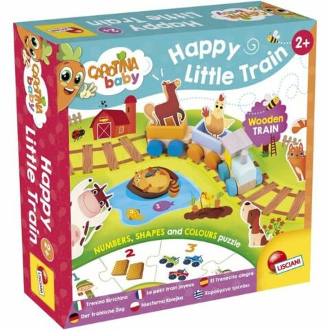 Εκπαιδευτικό παιχνίδι Lisciani Giochi Carotina Baby Happy Little Train (EN)