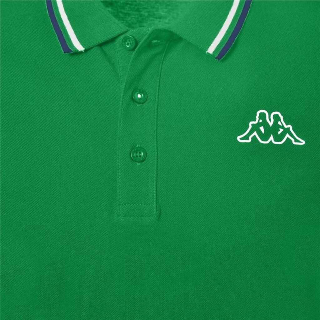 Ανδρική Μπλούζα Polo με Κοντό Μανίκι Kappa Esmo Πράσινο