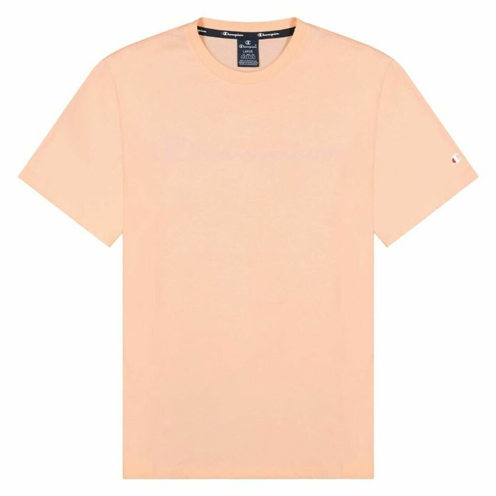 Μπλούζα με Κοντό Μανίκι Champion Crewneck T-Shirt M Salmon