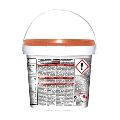 Σιλικόνη Rubson aquablock 1 kg Χρώμα πλακιδίων