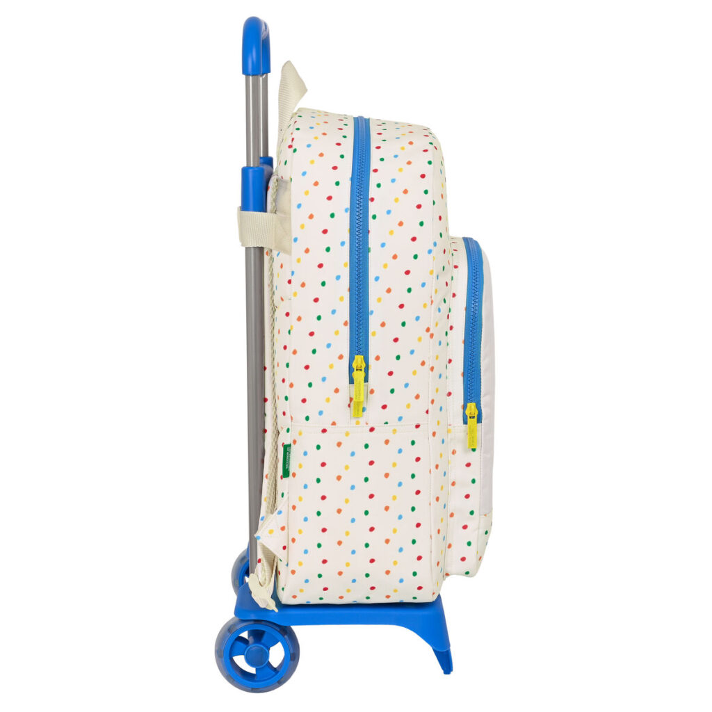 Σχολική Τσάντα με Ρόδες Benetton Topitos (30 x 46 x 14 cm)