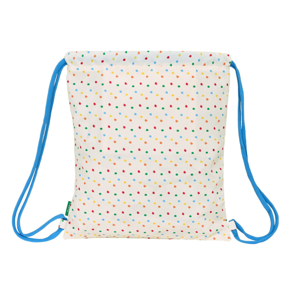 Σχολική Τσάντα με Σχοινιά Benetton Topitos (35 x 40 x 1 cm)
