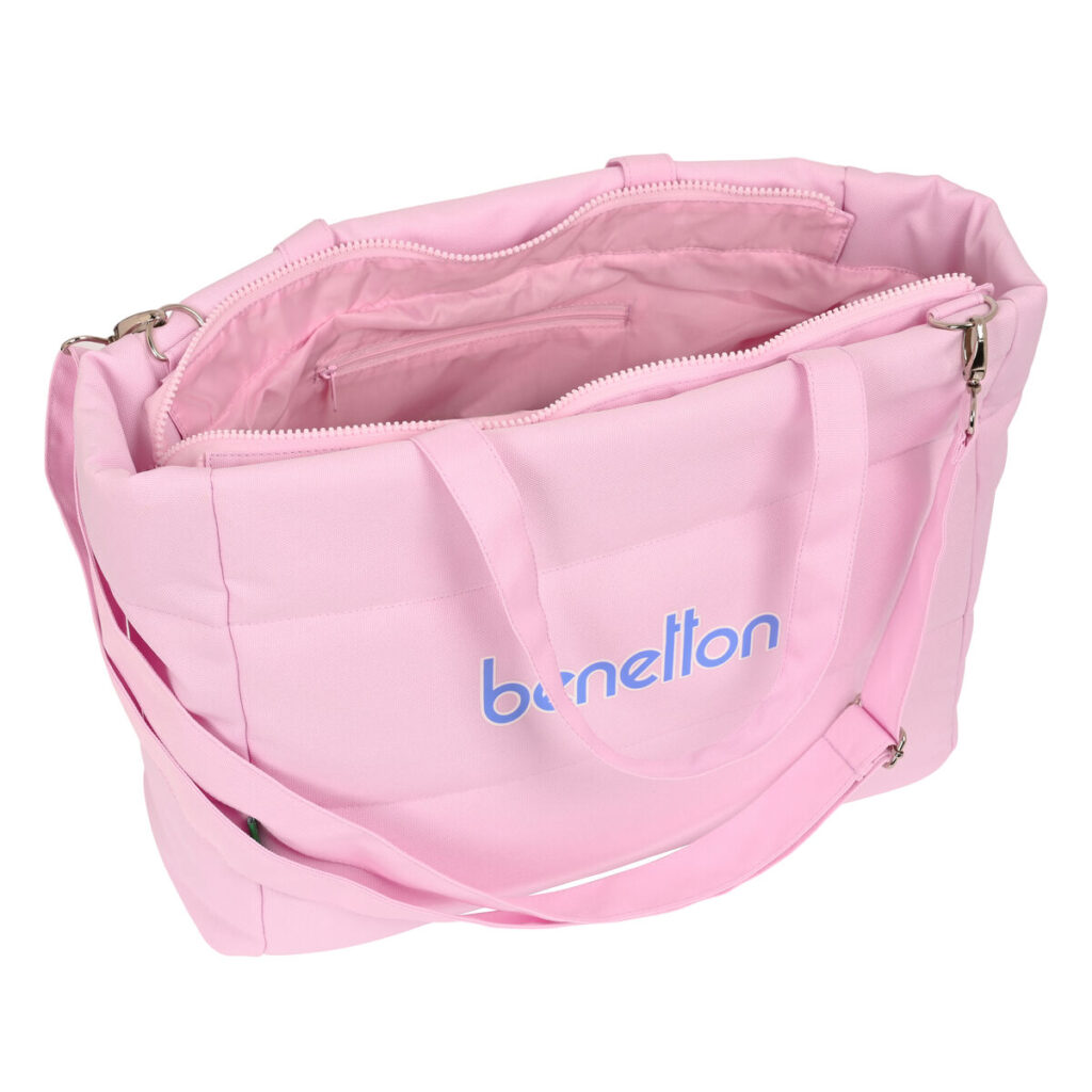 Θήκη για Laptop Benetton Pink Ανοιχτό Ροζ (54 x 31 x 17 cm)