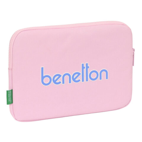 Κάλυμμα για Laptop Benetton Pink Ροζ (31 x 23 x 2 cm)