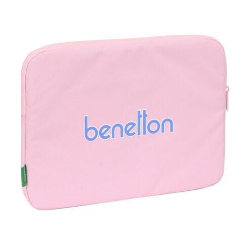 Κάλυμμα για Laptop Benetton Pink Ροζ (34 x 25 x 2 cm)