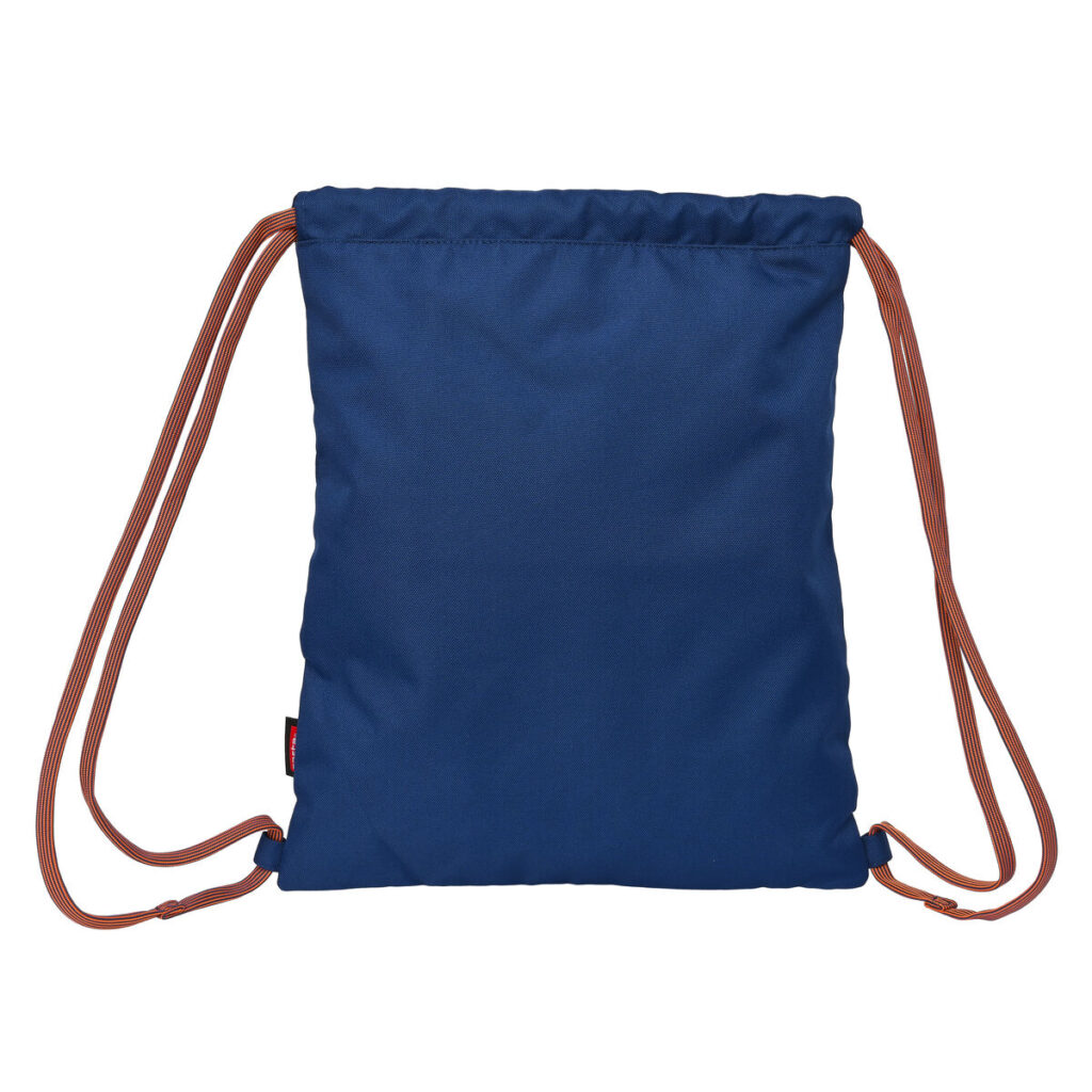 Σχολική Τσάντα με Σχοινιά Kelme Navy blue Πορτοκαλί Ναυτικό Μπλε (35 x 40 x 1 cm)