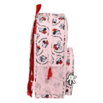 Σχολική Τσάντα Minnie Mouse Me time Ροζ 33 x 42 x 14 cm