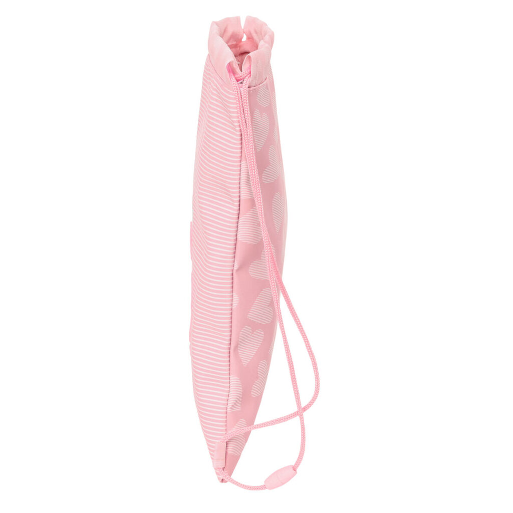 Σχολική Τσάντα με Σχοινιά Safta Love Ροζ (26 x 34 x 1 cm)