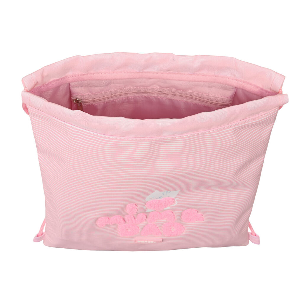 Σχολική Τσάντα με Σχοινιά Safta Love Ροζ (26 x 34 x 1 cm)