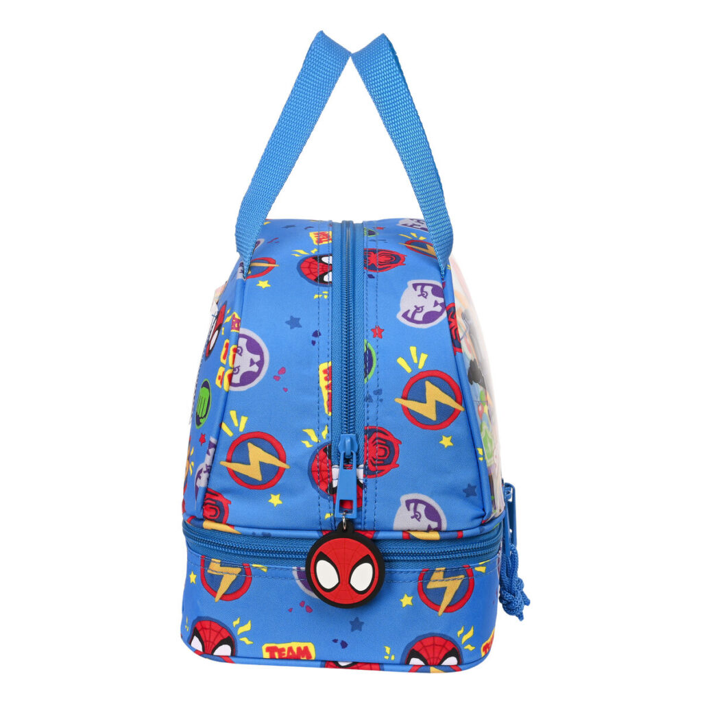 Τσάντα Γεύματος Spider-Man Team up Μπλε 20 x 20 x 15 cm