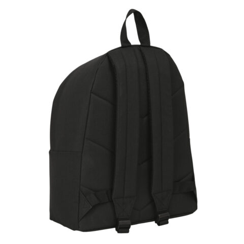 Σχολική Τσάντα Kappa Black Μαύρο (33 x 42 x 15 cm)