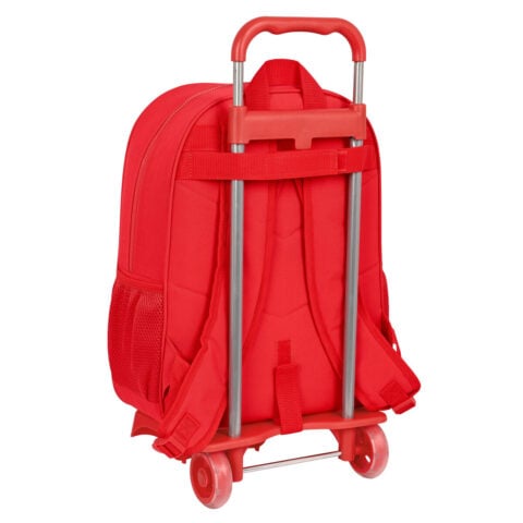 Σχολική Τσάντα με Ρόδες Hello Kitty Spring Κόκκινο (33 x 42 x 14 cm)