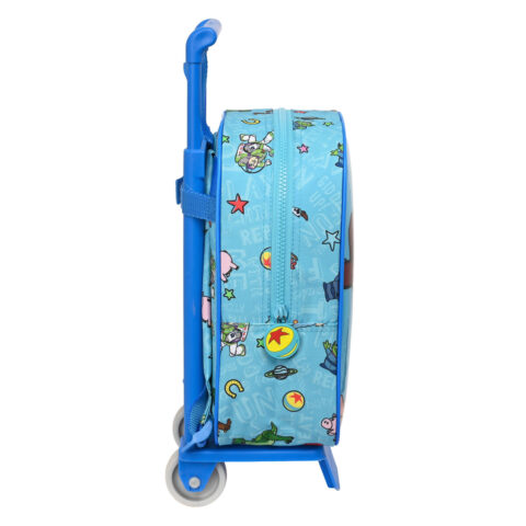 Σχολική Τσάντα με Ρόδες Toy Story Ready to play Ανοιχτό Μπλε (22 x 27 x 10 cm)
