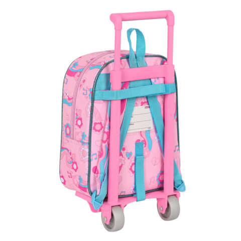 Σχολική Τσάντα με Ρόδες LOL Surprise! Glow girl Ροζ (22 x 27 x 10 cm)