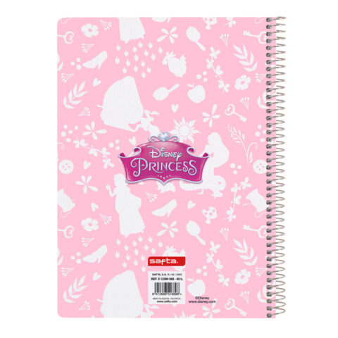 Σημειωματάριο Princesses Disney Magical Μπεζ Ροζ 80 Φύλλα A5