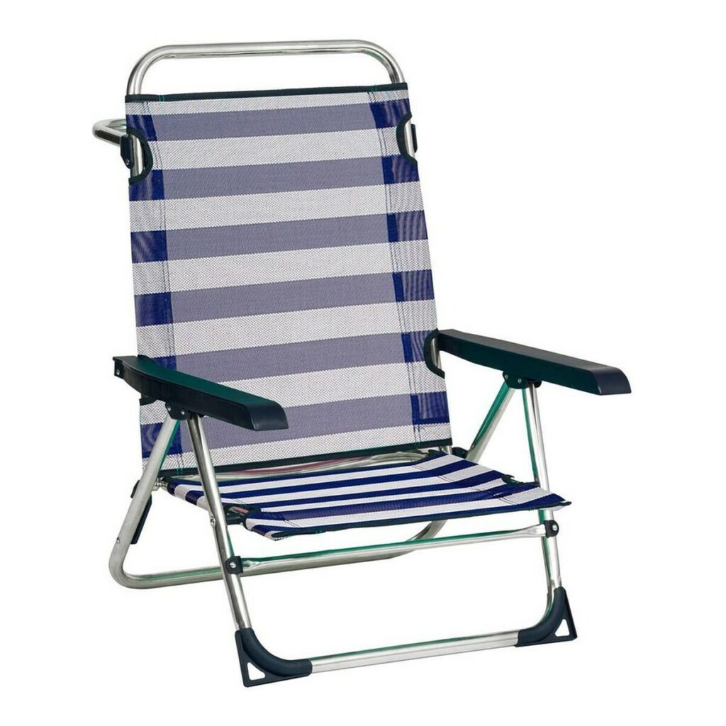 Καρέκλα στην παραλία Alco 1 Αλουμίνιο Πολλαπλή τοποθέτηση Εύκαμπτο 79