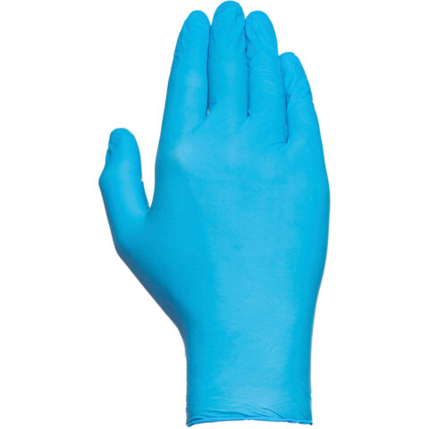 Γάντια Μίας Χρήσης JUBA Κουτί Χωρίς σκόνη Μπλε Νιτρίλιο (100 Μονάδες)